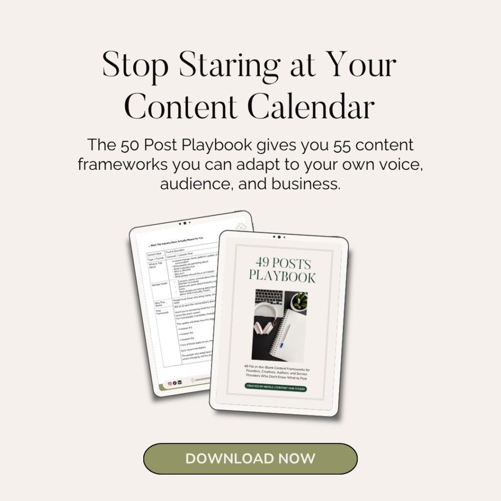 49 Content Ideas for Business Owners